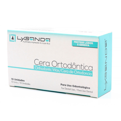 Cera Ortodôntica Bastão com Gliter - LYSANDA Cera Ortodôntica Bastão com Gliter - LYSANDA