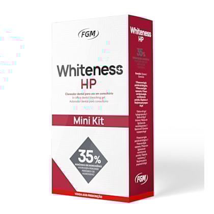 CLAREADOR WHITENESS HP 35% MINI KIT - FGM CLAREADOR WHITENESS HP 35% MINI KIT - FGM