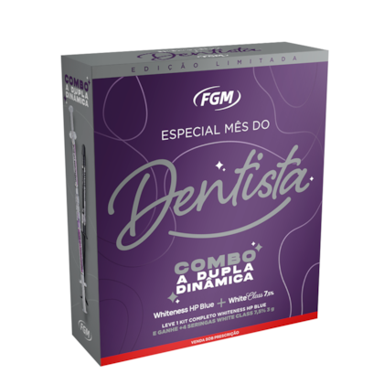 Clareador Whiteness HP Blue Calcium 35% - FGM Clareador Whiteness HP Blue Calcium 35% - FGM