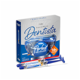Clareador Whiteness Perfect 16% +1 Estojo Mês do dentista 2024 - FGM Clareador Whiteness Perfect 16% +1 Estojo Mês do dentista 2024 - FGM