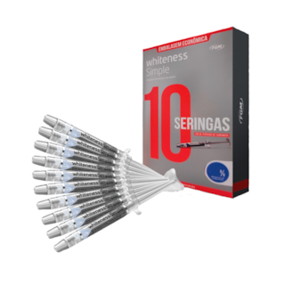 Clareador Whiteness Simple 16% Kit - FGM Clareador Whiteness Simple 16% Kit - FGM