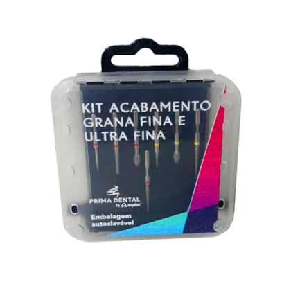 Coleção Grana Fina e Ultra Fina Kit - PRIMA DENTAL Coleção Grana Fina e Ultra Fina Kit - PRIMA DENTAL