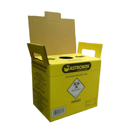 Coletor De Material Perfurocortante - ASTROBOX Coletor De Material Perfurocortante - ASTROBOX
