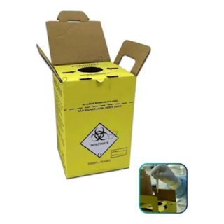 Coletor de Perfuro Cortante C/ 3L - LuvixBox