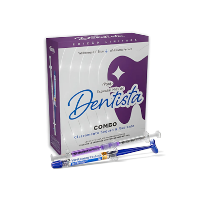 Combo Clareador Whiteness HP Blue 35% + Whiteness Perfect - FGM Combo Clareador Whiteness HP Blue 35% + Whiteness Perfect - FGM
