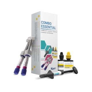 Combo Essential Adesivo OptiBond + Resinas Herculite Précis e Harmonize - Kerr