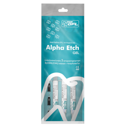 CONDICIONADOR ÁCIDO FOSFÓRICO ALPHA ETCH GEL 37% - NOVA DFL CONDICIONADOR ÁCIDO FOSFÓRICO ALPHA ETCH GEL 37% - NOVA DFL