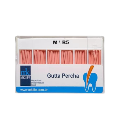 Cone de Guta Percha Acessória Microtip 120UN - Mk Life Cone de Guta Percha Acessória Microtip 120UN - Mk Life