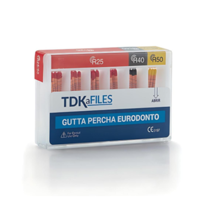 Cone de Guta Percha V-File C/60 Unidades - TDK Cone de Guta Percha V-File C/60 Unidades - TDK