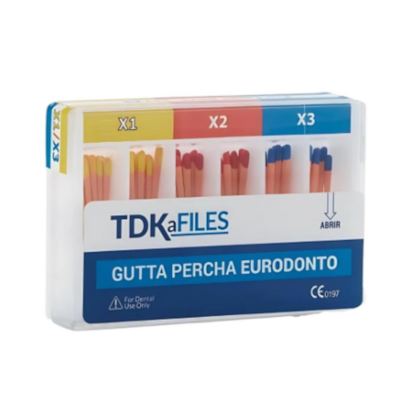 Cone de Guta Percha X-File C/60 Unidades - TDK