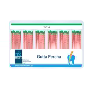 Cone de Gutta Percha 60un - MK LIFE Cone de Gutta Percha 60un - MK LIFE