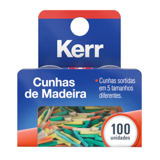 CUNHA ANATÔMICA DE MADEIRA SORTIDA - KERR CUNHA ANATÔMICA DE MADEIRA SORTIDA - KERR