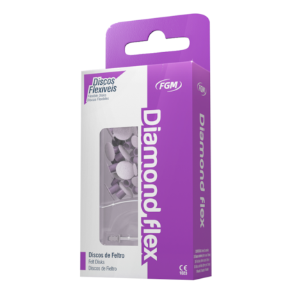 DISCO DE FELTRO DIAMOND FLEX - FGM DISCO DE FELTRO DIAMOND FLEX - FGM
