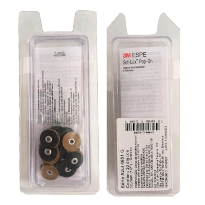 Disco Sof Lex Pop On 4851G Azul Grosso - 3M Disco Sof Lex Pop On 4851G Azul Grosso - 3M