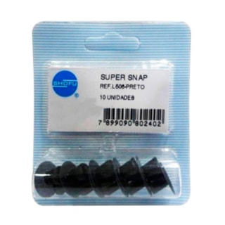 Disco Super-Snap Preto L506 - SHOFU Disco Super-Snap Preto L506 - SHOFU