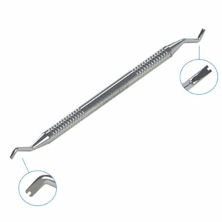 Dobrador de Amarrilho Ponta Curva Inoxidável - MORELLI