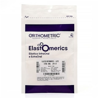 Elástico Extra Oral Latex - ORTHOMETRIC Elástico Extra Oral Latex - ORTHOMETRIC