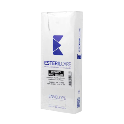 Embalagem para Autoclave Envelope - ESTERILCARE Embalagem para Autoclave Envelope - ESTERILCARE