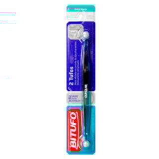 Escova Dental 2 Tufos Extramacia - BITUFO Escova Dental 2 Tufos Extramacia - BITUFO