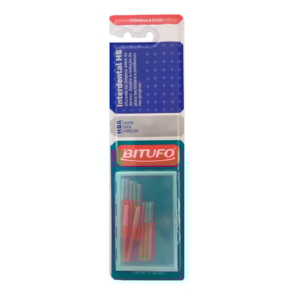 Escova Interdental HB Cilíndrica 3MM - BITUFO Escova Interdental HB Cilíndrica 3MM - BITUFO