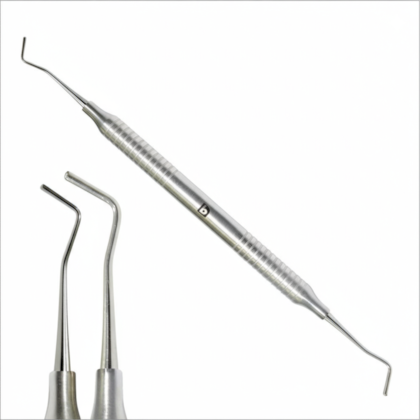 Espátula Composite N.3 Calcador Duplo Cilindrico - QUINELATO Espátula Composite N.3 Calcador Duplo Cilindrico - QUINELATO