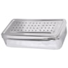 Estojo para Esterilização Inox 20x10x5cm Perfurado G101P - Golgran