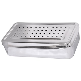 Estojo para Esterilização Inox 20x10x5cm Perfurado G101P - Golgran