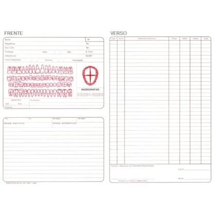 Ficha Clínica Dupla - DALLAS Ficha Clínica Dupla - DALLAS