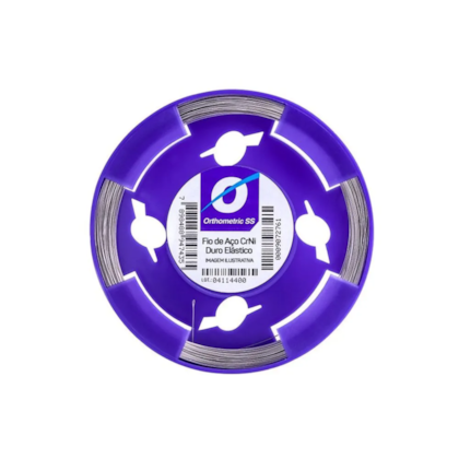 Fio de Aço Duro Elástico Redondo - ORTHOMETRIC Fio de Aço Duro Elástico Redondo - ORTHOMETRIC