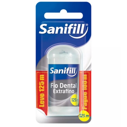 Fio Dental Extra Fino - SANIFILL Fio Dental Extra Fino - SANIFILL