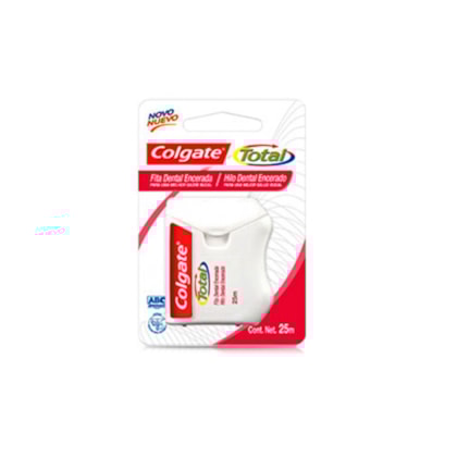 Fita Dental Encerada 25 metros - COLGATE Fita Dental Encerada 25 metros - COLGATE