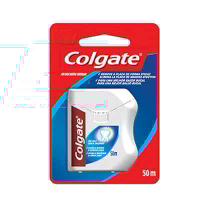 Fita Dental Encerada - COLGATE Fita Dental Encerada - COLGATE