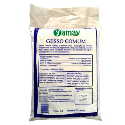 Gesso Comum - Yamay Gesso Comum - Yamay