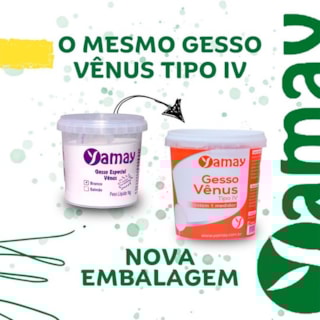 Gesso Especial Vênus Tipo IV Pote 1 kg - Yamay