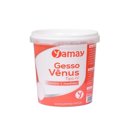 Gesso Especial Vênus Tipo IV Pote 1 kg - Yamay Gesso Especial Vênus Tipo IV Pote 1 kg - Yamay