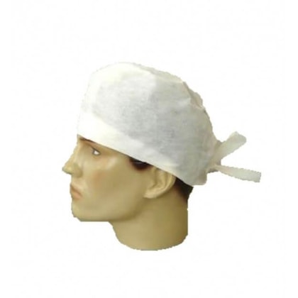 Gorro Cirúrgico Branco com Laço - BEST FABRIL Gorro Cirúrgico Branco com Laço - BEST FABRIL