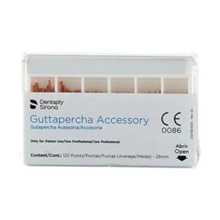 Guta Percha Acessória - Dentsply Sirona Guta Percha Acessória - Dentsply Sirona