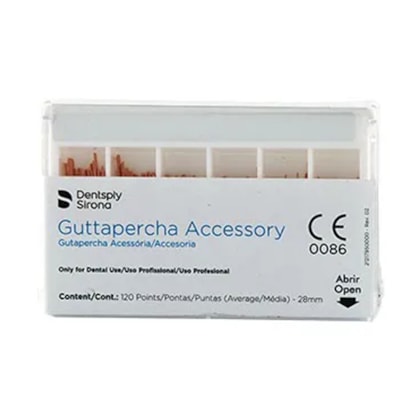 Guta Percha Acessória - Dentsply Sirona Guta Percha Acessória - Dentsply Sirona