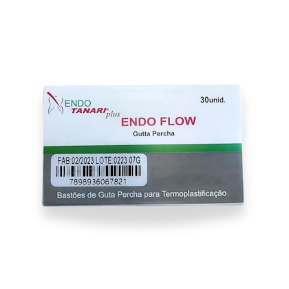 Guta Percha Endo Flow C/30 unidades - Tanari