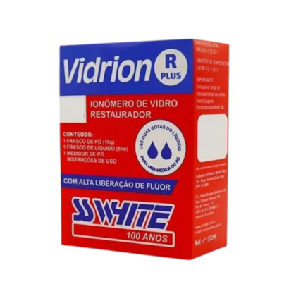 Ionômero de Vidro Restaurador Vidrion R Plus - SS WHITE Ionômero de Vidro Restaurador Vidrion R Plus - SS WHITE