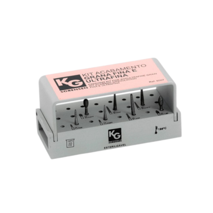 KIT  ACABAMENTO GRANA FINA E ULTRAFINA - KG SORENSEN