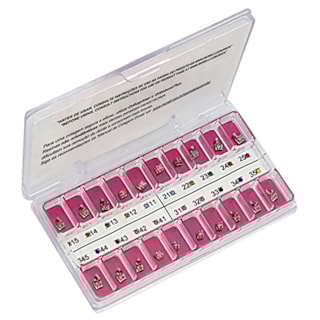Kit Bráquete Capelozza Max Padrão II 1 Caso C/Gancho Can./Prés .022" - MORELLI