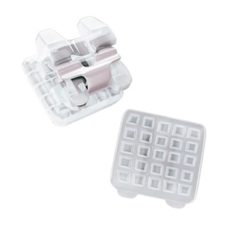 Kit Bráquete Cerâmico Autoligado Iceram SLB Roth 0,022" - Orthometric