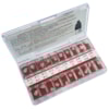 Kit Bráquete Cerâmico M.B.T. PolySafira C/Gancho Can./Prés 022 - MORELLI