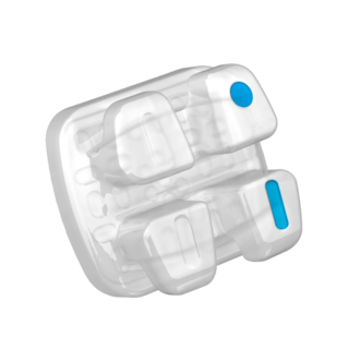 Kit Bráquete Cerâmico New Iceram Roth 0,022" - ORTHOMETRIC