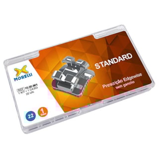 Kit Bráquete Edgewise Standard .022" - MORELLI
