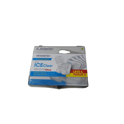Kit Bráquete Estético Ice Clear Roth 022 - ORTHOMETRIC Kit Bráquete Estético Ice Clear Roth 022 - ORTHOMETRIC