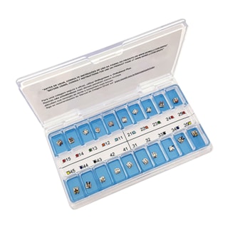 Kit Bráquete Light 1 Caso Can. 9° Ang. Roth .022" - MORELLI