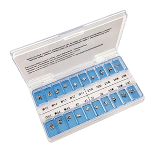 Kit Bráquete Light Biofuncional Classe III C/Gancho Can./Prés 01 Caso Roth - MORELLI