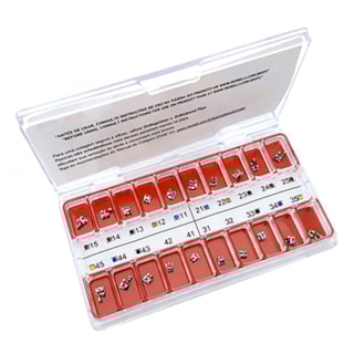 Kit Bráquete M.B.T. Max 01 Caso C/Gancho Can./Prés .022" - MORELLI
